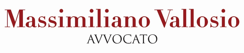 Avvocato Massimiliano Vallosio